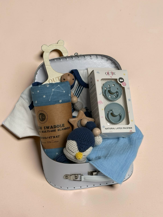 Cherished Arrival - Newborn Baby Boy Gift Set