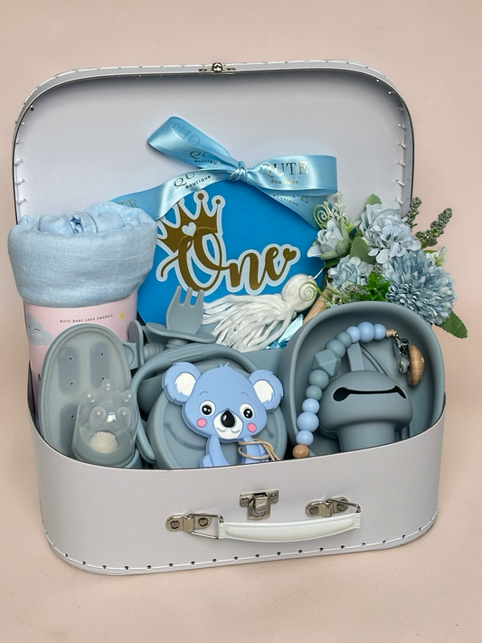 Baby Boy's First Birthday Gift Set