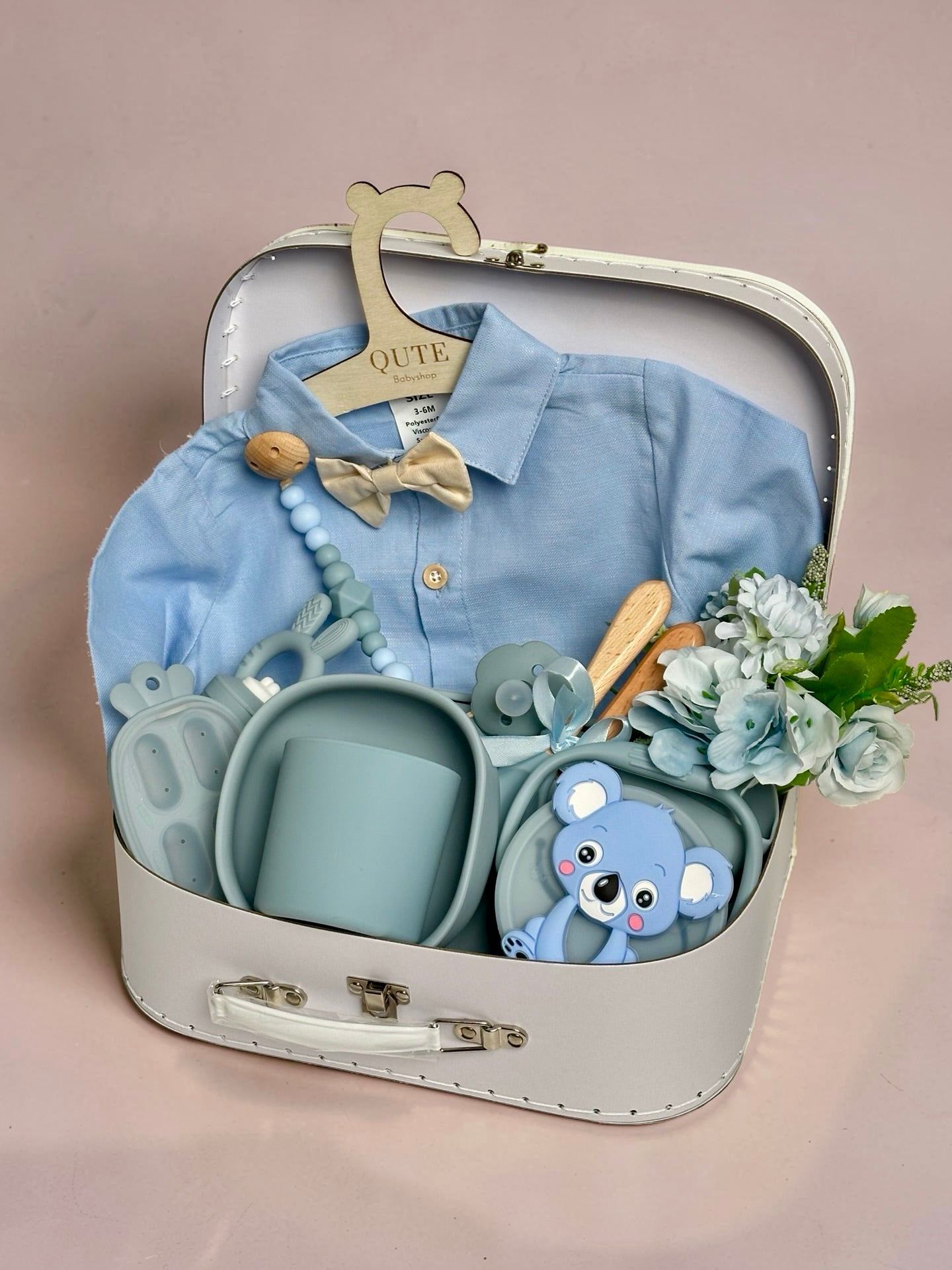 Little Gentleman's Keepsake Essentials - Light Blue