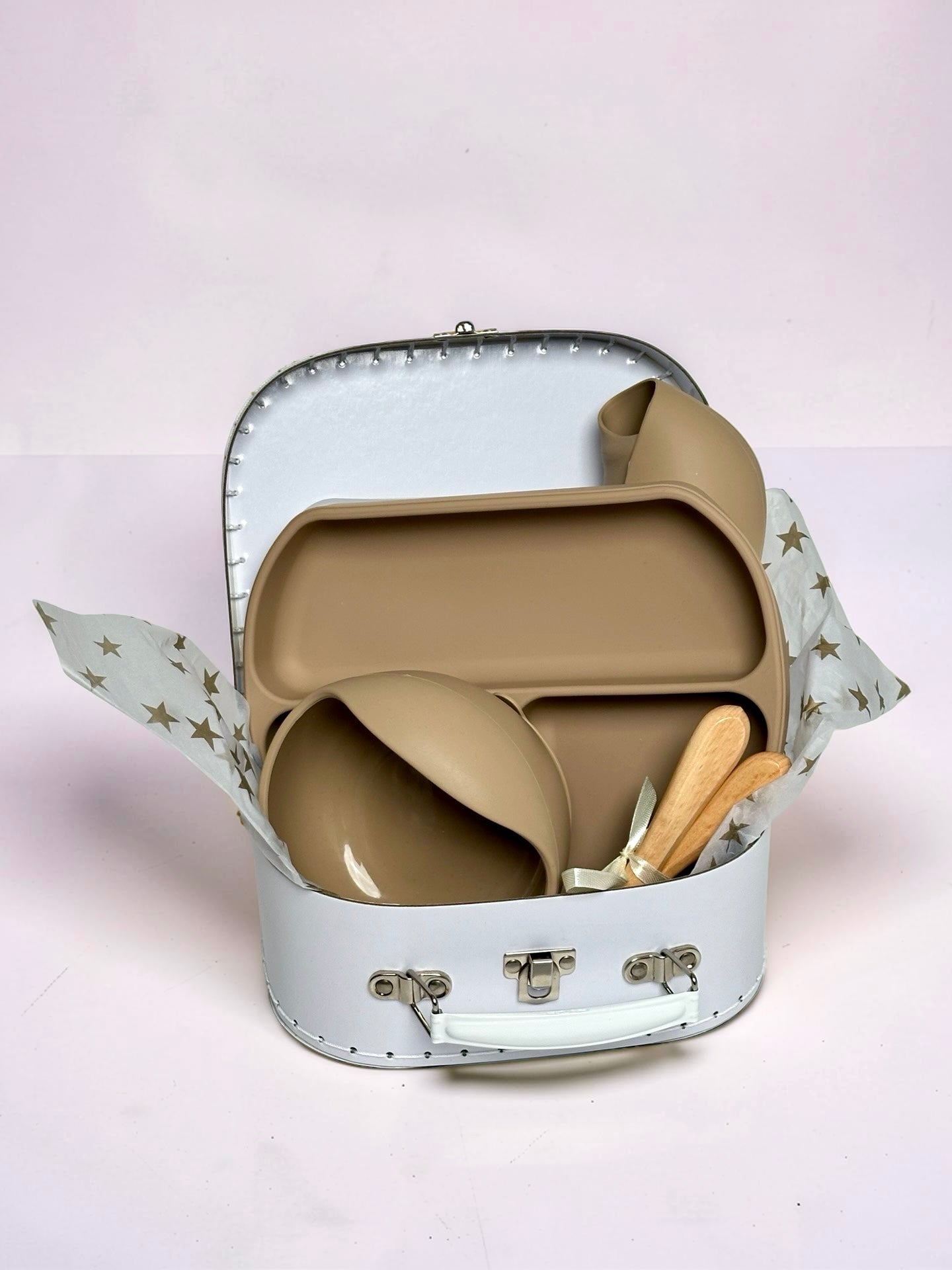 First Bites Gift Set - Kaki
