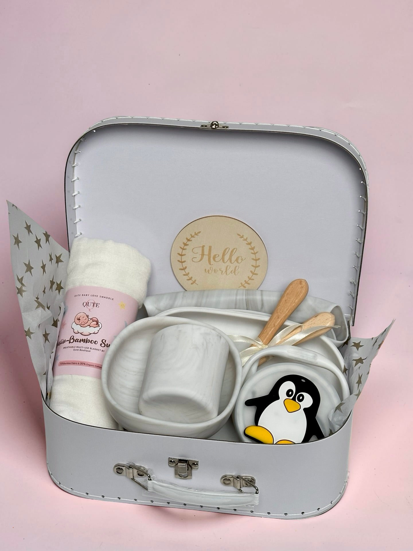 Snuggle and Nourish Gift Set -Posh Marble