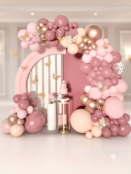 Balloon Decorations Qatar - Blush Elegance