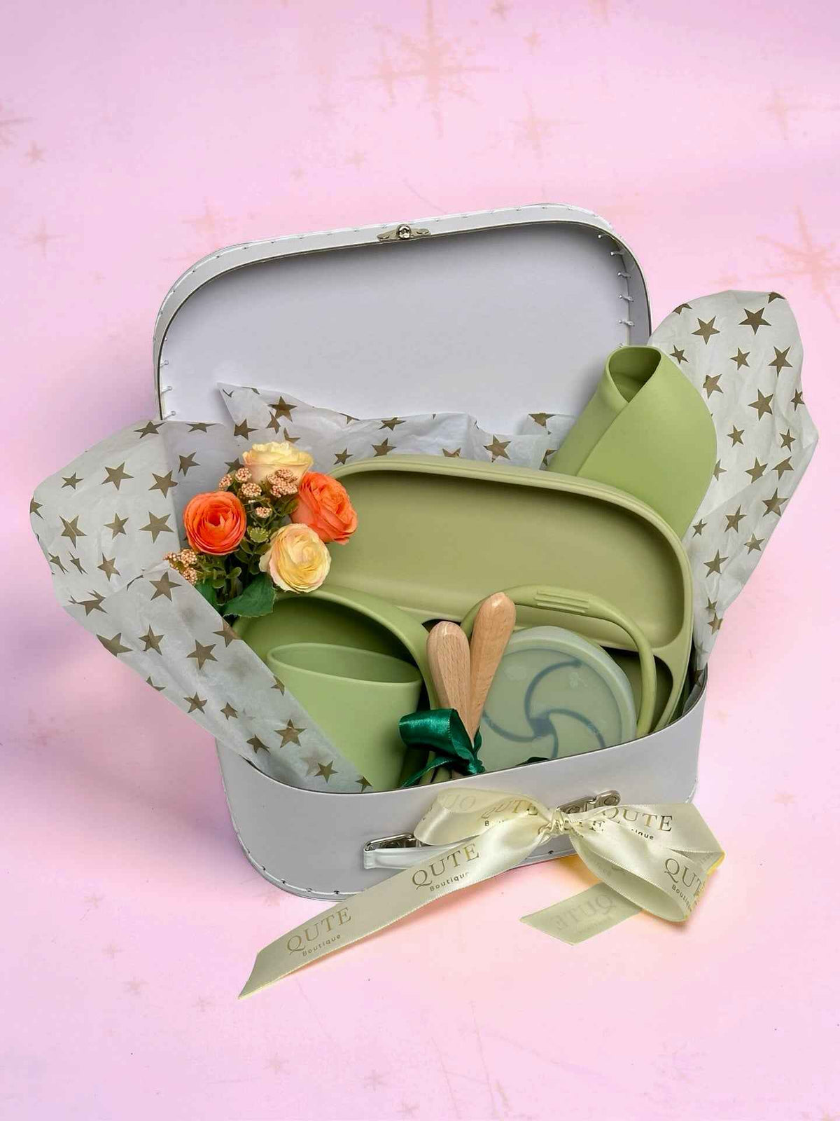 Transform Mealtime Fun with Our Baby Feeding Set Olive Green – 9 Essential Pieces
