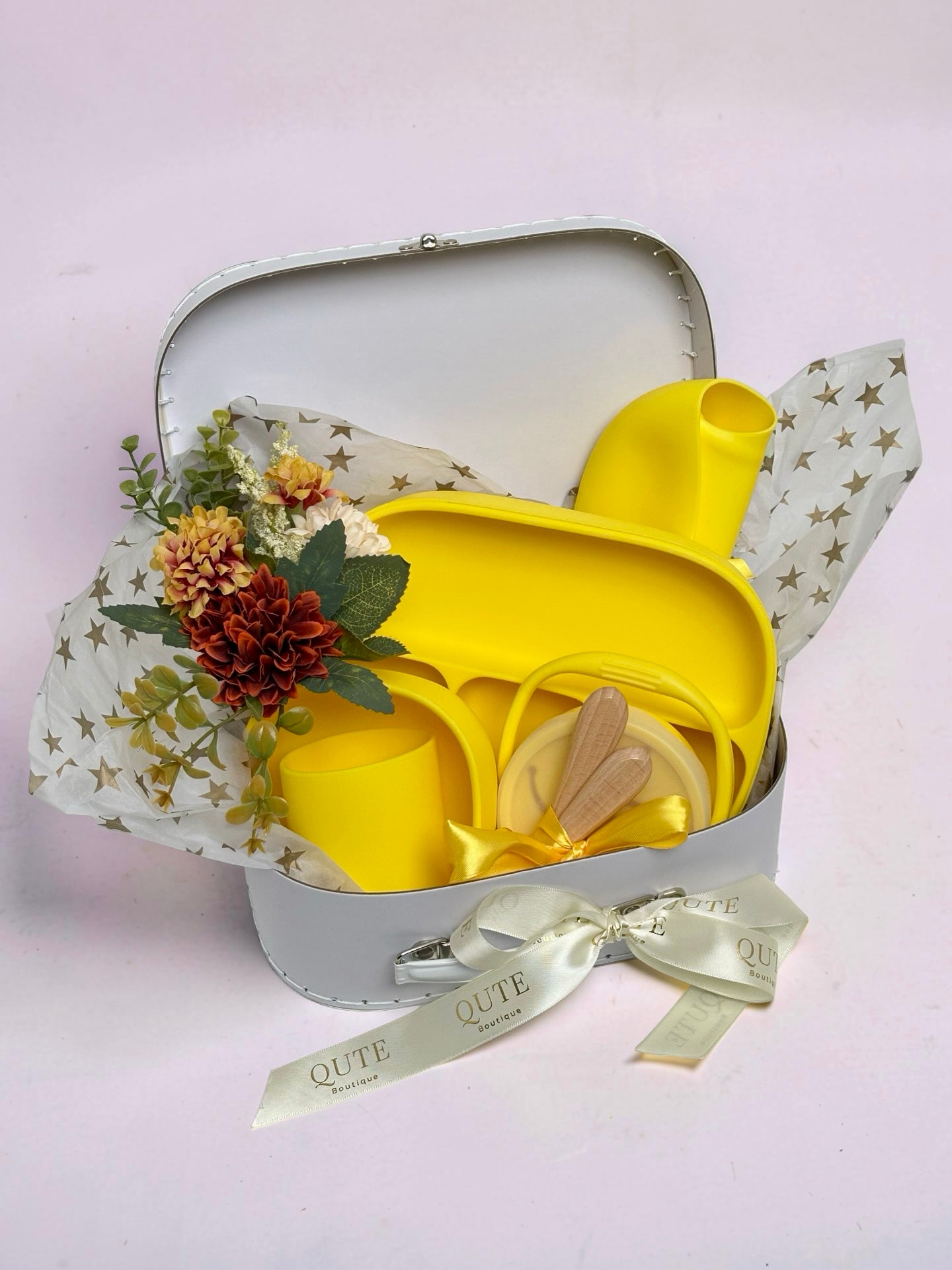 9-pieces -Baby Feeding Set - Lemon