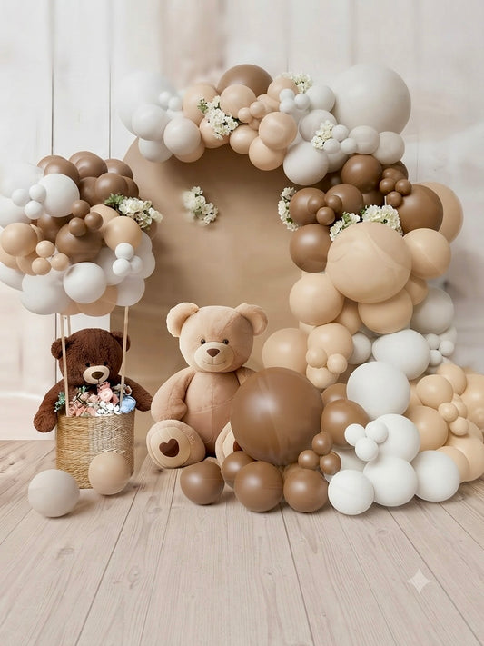 Ballon Decorations Qatar - Timeless Neutrals Balloon Arch