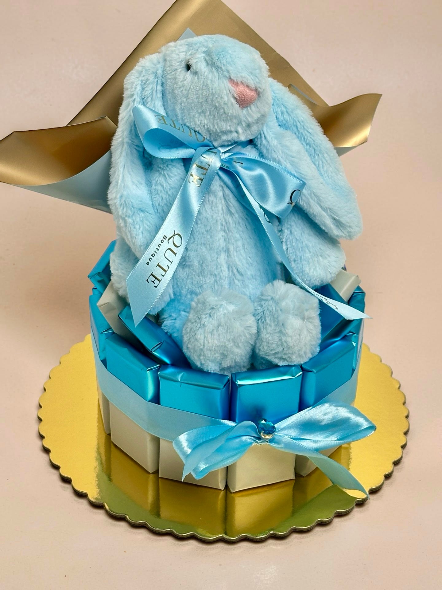 Belgian Chocolate Arrangement - Blue indulgence
