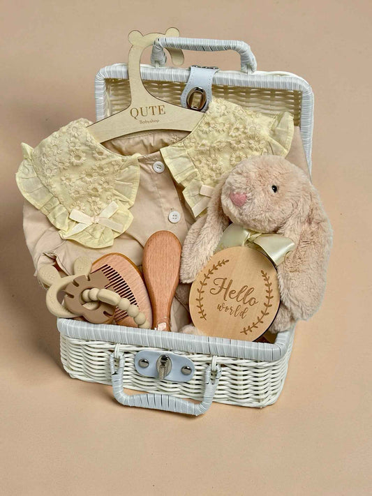 The Buttercream Meadow - Yellow Baby Girl Gift Set
