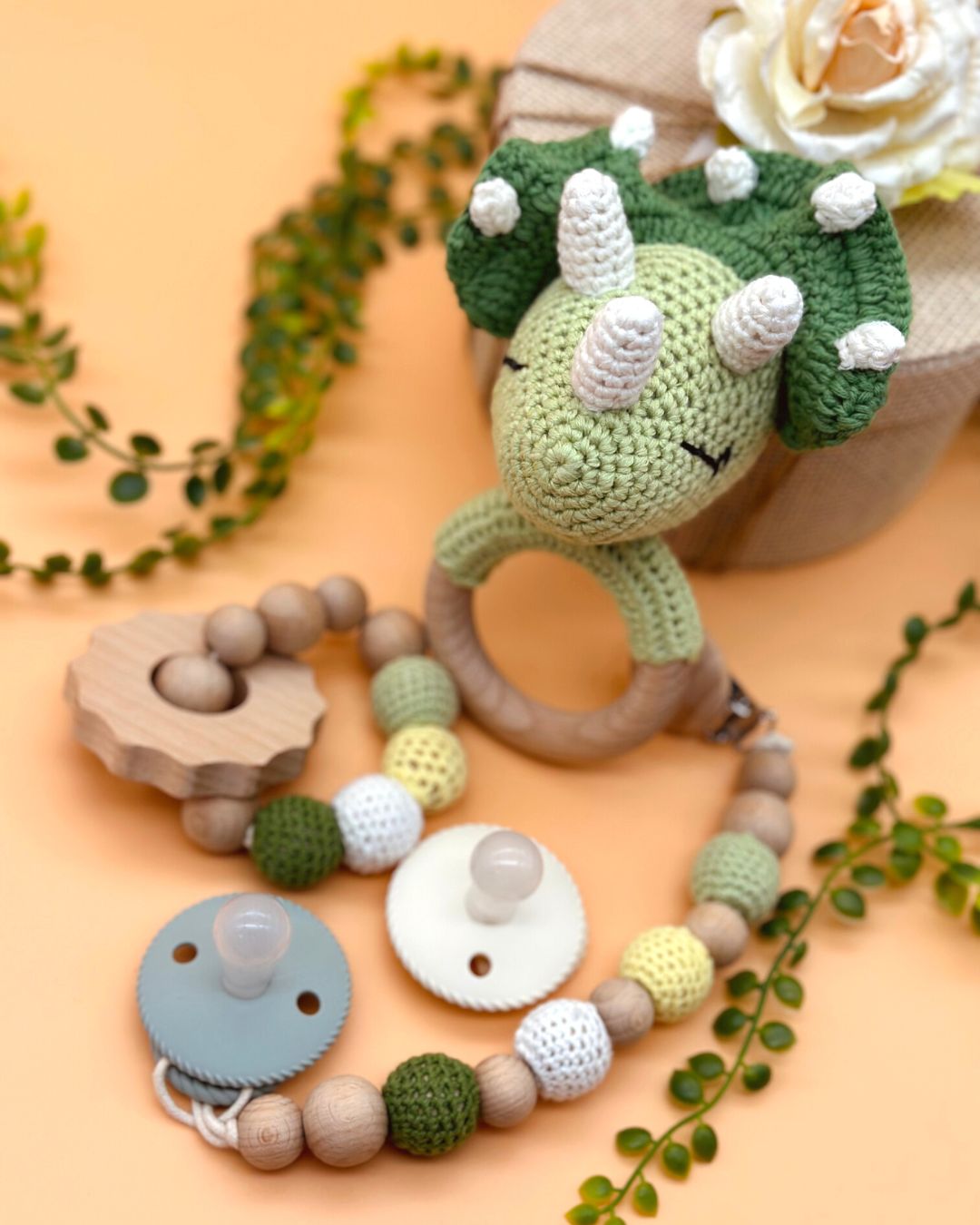 Baby Sensory Eco-Box Gift Set - Suki Green