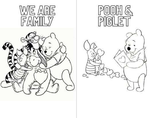 Color Your World - Favorite Cartoon Characters