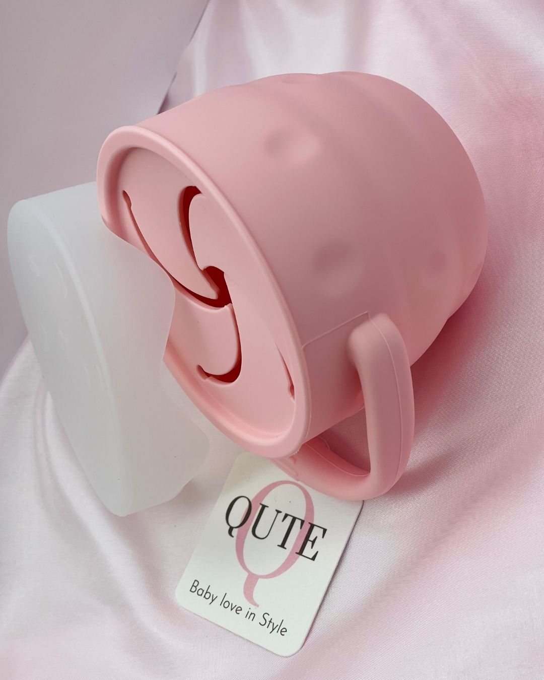 9-pieces-Baby Feeding Set - Blush Pink