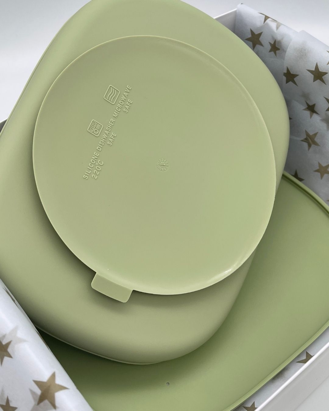 9 pieces -Baby Feeding Set - Olive Green